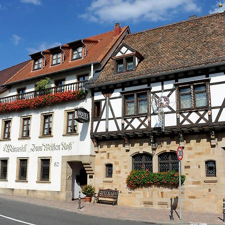 Hotel Weinkastell Zum Weissen Ross à Kallstadt Extérieur photo