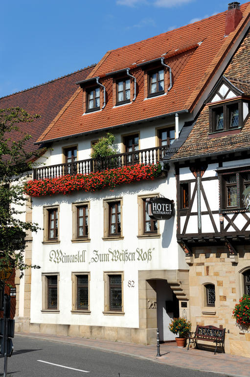 Hotel Weinkastell Zum Weissen Ross à Kallstadt Extérieur photo